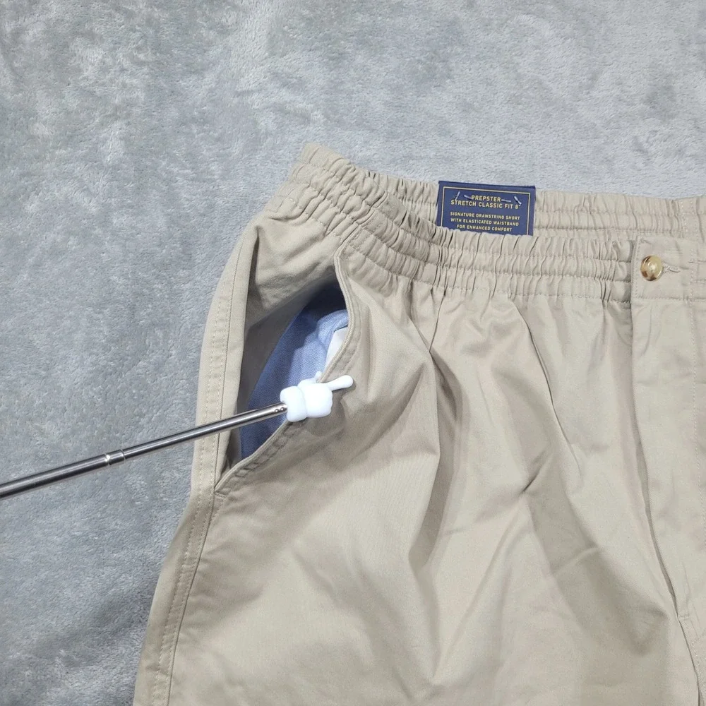 Polo Ralph Lauren Prepster Shorts Mens XLT Khaki Stretch Classic Fit 8